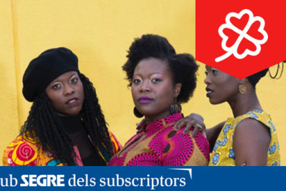 El grup The Sey Sisters, trio vocal català d'origen Ghanès.