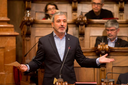 El líder del PSC en el ayuntamiento de Barcelona, Jaume Collboni.