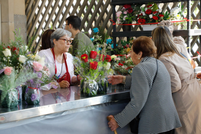 Todos los Santos 2022 en el cementerio de Lleida