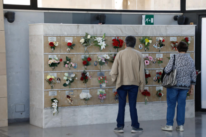 Todos los Santos 2022 en el cementerio de Lleida