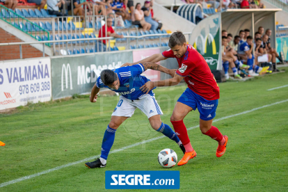 Imatges del debut del Lleida Esportiu contra el CD Teruel, a Terol.