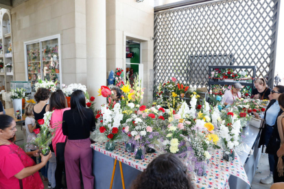 Todos los Santos 2022 en el cementerio de Lleida