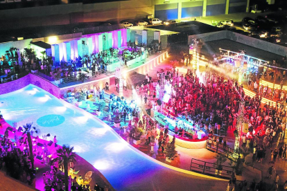 La discoteca de verano Biloba, ubicada en el polígono NeoParc.