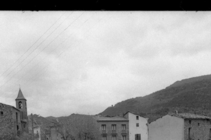 El puente de Senterada, que tuvo que ser reconstruido