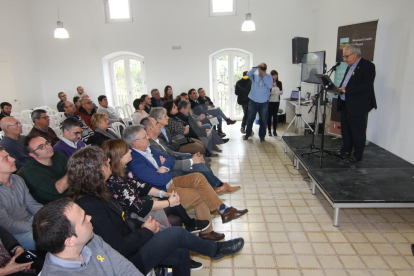 L'acte de presentació de les novetats del projecte 'Espais Naturals de Ponent' ha tingut lloc al Mas de Melons.