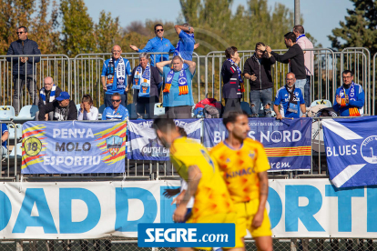 Imatges de la jornada 10 de Segona RFEF, entre el Deportivo Aragón - Lleida Esportiu
