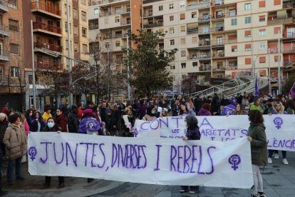 Recull d'imatges dels diferents actes que s'han organitzat en motiu del Dia Internacional de la Dona a les Terres de Ponent