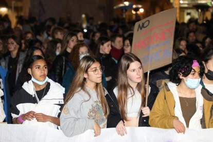 Recull d'imatges dels diferents actes que s'han organitzat en motiu del Dia Internacional de la Dona a les Terres de Ponent