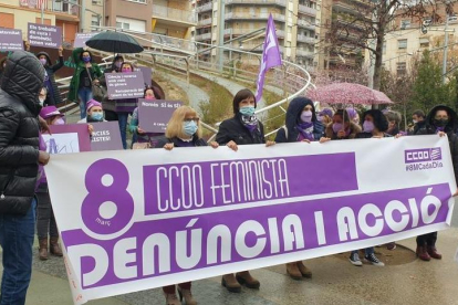 Recull d'imatges dels actes que s'han organitzat en motiu del Dia Internacional de la Dona a les Terres de Ponent