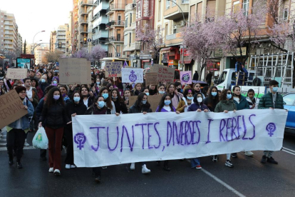 Recull d'imatges dels diferents actes que s'han organitzat en motiu del Dia Internacional de la Dona a les Terres de Ponent