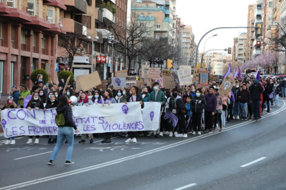 Recull d'imatges dels diferents actes que s'han organitzat en motiu del Dia Internacional de la Dona a les Terres de Ponent