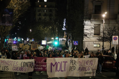 Recull d'imatges dels diferents actes que s'han organitzat en motiu del Dia Internacional de la Dona a les Terres de Ponent