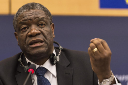 El ginecólogo congoleño Denis Mukwege.