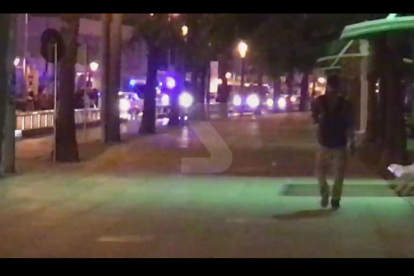 VÍDEO. El tiroteig amb els terroristes a Cambrils