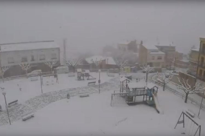 VIDEO. Les 16 hores de nevada a Tremp, resumides en tres minuts