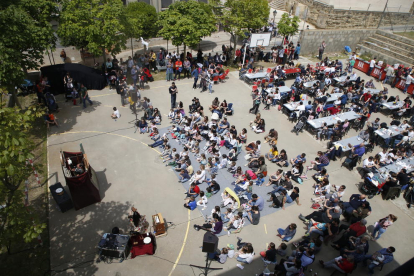 Los Titiriteros de Binéfar, ahir a l’Espai Orfeó.