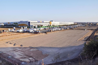 BonÀrea habilita un espacio nuevo para camiones en una zona que ya ocupa 29 hectáreas.