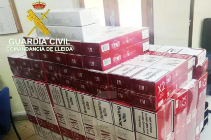 Intervenen tabac de contraban per un valor d'uns 8.000 euros en les Valls de Valira