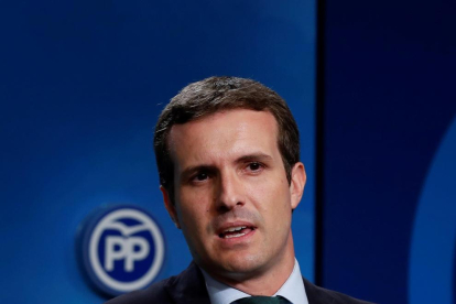 El president del Partit Popular, Pablo Casado.