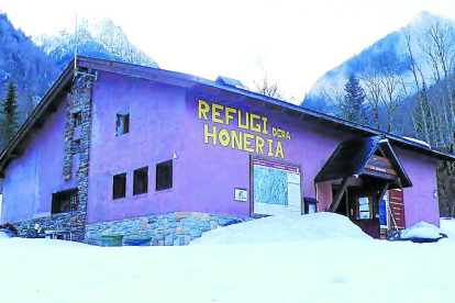 Imagen de archivo del refugio dera Honeria.