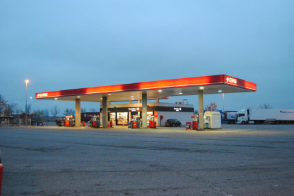 Imatge de la gasolinera en la qual es va produir l’atracament.