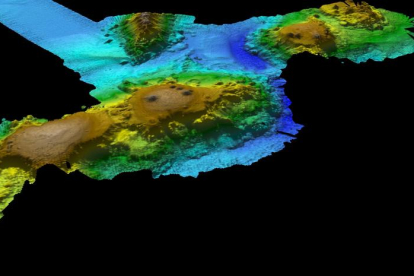 Descubren una cadena de montañas submarina en el sur de Australia