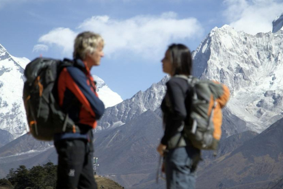 India Martínez i Calleja, a l’Everest