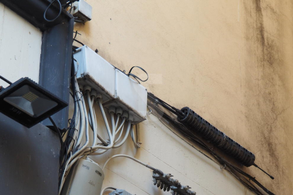¿Un problema de cables en Lleida?
