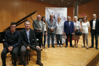 L'acte de presentació de la 23a edició del Concurs Internacional de Piano Ricard Viñes.