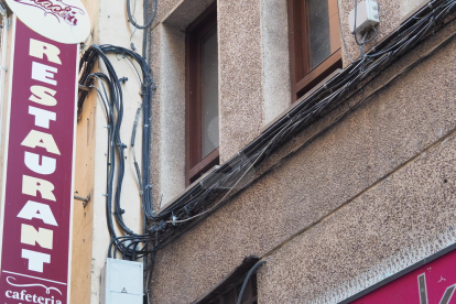 ¿Un problema de cables en Lleida?