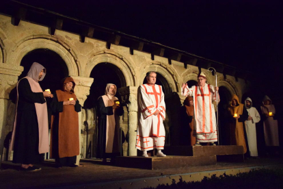 Las representaciones tuvieron lugar al aire libre en los claustros de la Catedral de La Seu d’Urgell.