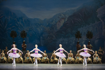El Royal Ballet de Londres, a l’espectacle de dansa clàssica ‘La Bayadère’.