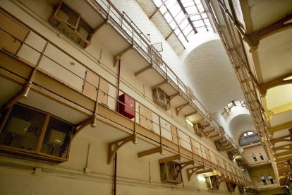 L'interior de la presó Model de Barcelona.
