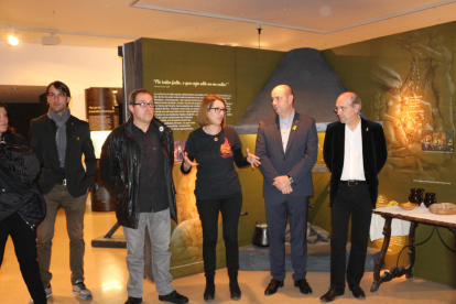 Inauguració de l’exposició dijous al Museu de la Noguera.