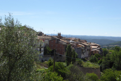 Vista de la localidad de Peramola.
