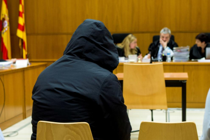 El violador de l’Eixample, durant el judici.