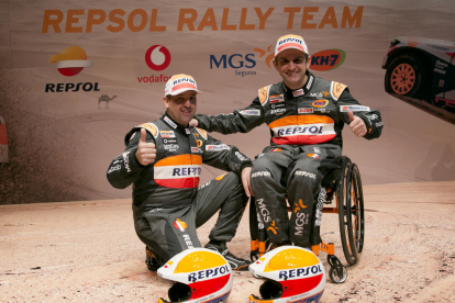 Esteve pilotará un Sodicar BV6 T 1.2 en el Rally Dakar.