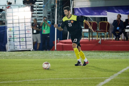 El futbolista lleidatà Sergi Talavera juga al Cafè París i és un habitual de la selecció espanyola.
