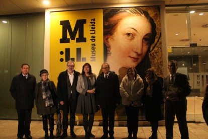 El President Quim Torra adverteix al Museu de Lleida que 