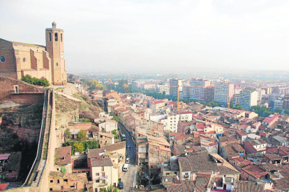 Vista del centre històric de Balaguer.
