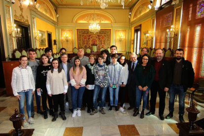 L'ajuntament de Lleida entrega els premis del concurs periodístic Josep Pernau