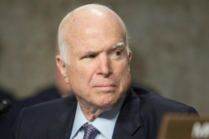 El senador republicano Johnn McCain, en una imagen de archivo.
