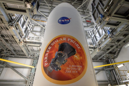La sonda Parker, que la NASA intentarà llançar avui.
