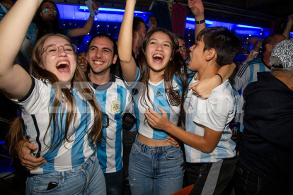 Así celebraron los argentinos de Lleida la victoria en el Mundial de Catar