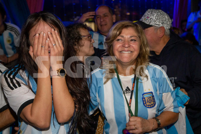 Així van celebrar els argentins de Lleida la victòria al Mundial de Qatar