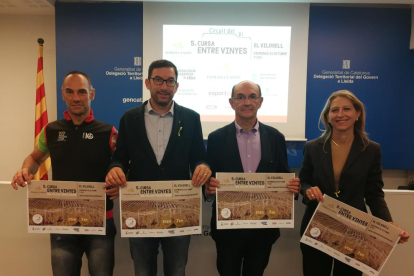 La prueba se presentó ayer en la sede de la Secretaria General d’Esports de la Generalitat.