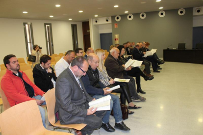 Alcaldes de la Llitera, Cinca Medio i Ribagorza divendres a Binéfar.