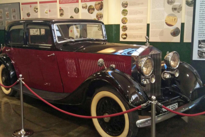 Un Rolls Royce del 34, en el Museu Roda Roda