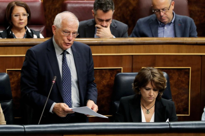 El ministro de Exteriores, Josep Borrell.