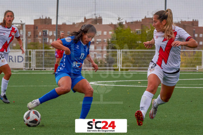 Imágenes del partido entre el Rayo Vallecano y el AEM